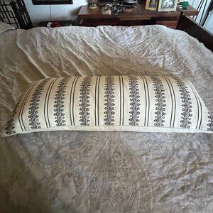 Nordstrom Frilled Lumber Cushion with Feather Pillow
